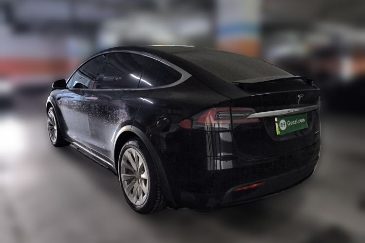 Used Tesla Model X 2019 Long-Range Version Rear Left 45 Deg