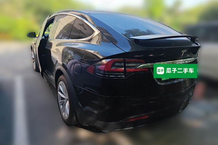 Used Tesla Model X 2019 Long-Range Version Rear Left 45 Deg