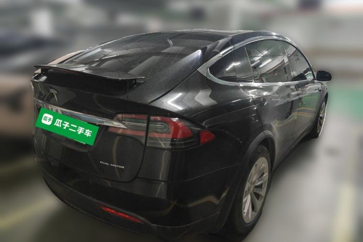 Used Tesla Model X 2019 Long-Range Version Rear Right 45 Deg