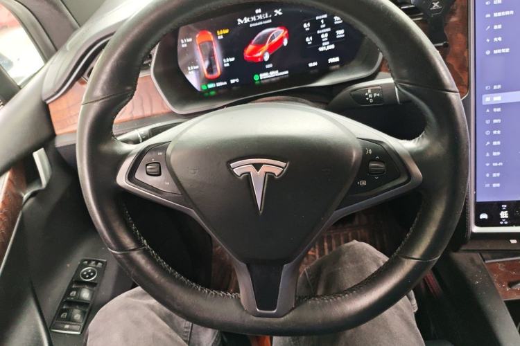 Used Tesla Model X 2019 Standard Range Version Steering Wheel