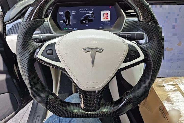 Used Tesla Model X 2019 Performance High-Performance Edition Steering Wheel
