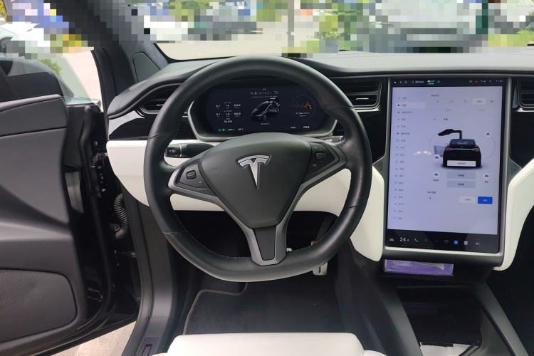 Used Tesla Model X 2019 Performance High-Performance Edition Steering Wheel