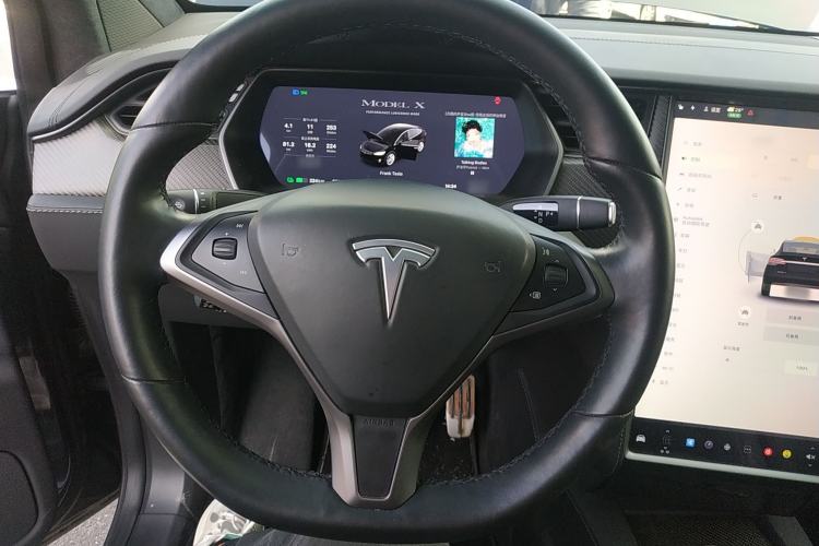 Used Tesla Model X 2019 Performance High-Performance Edition Steering Wheel