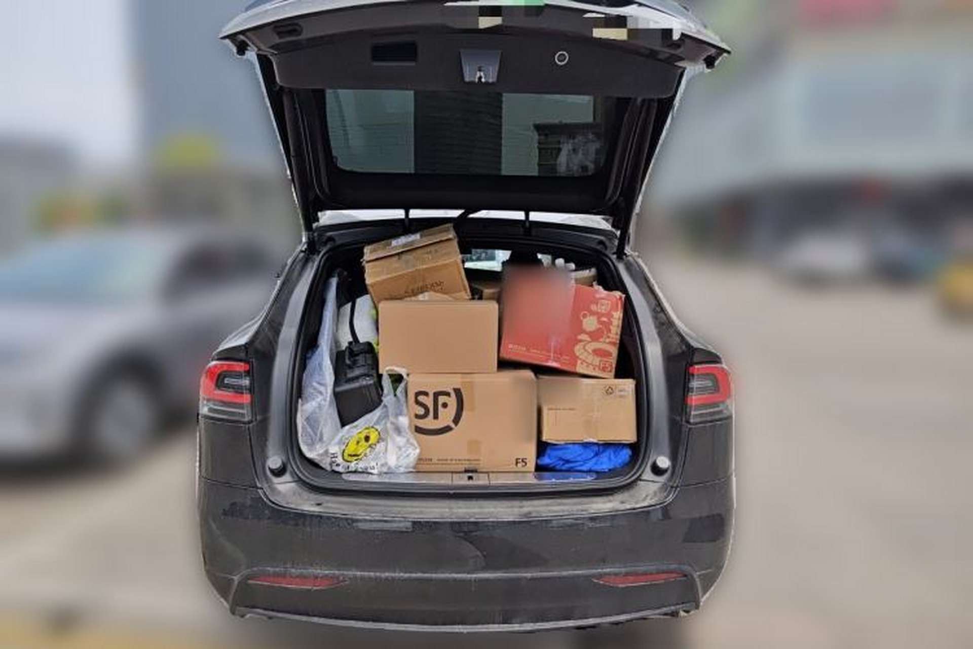 Used Tesla Model X 2019 Performance High-Performance Edition Trunk