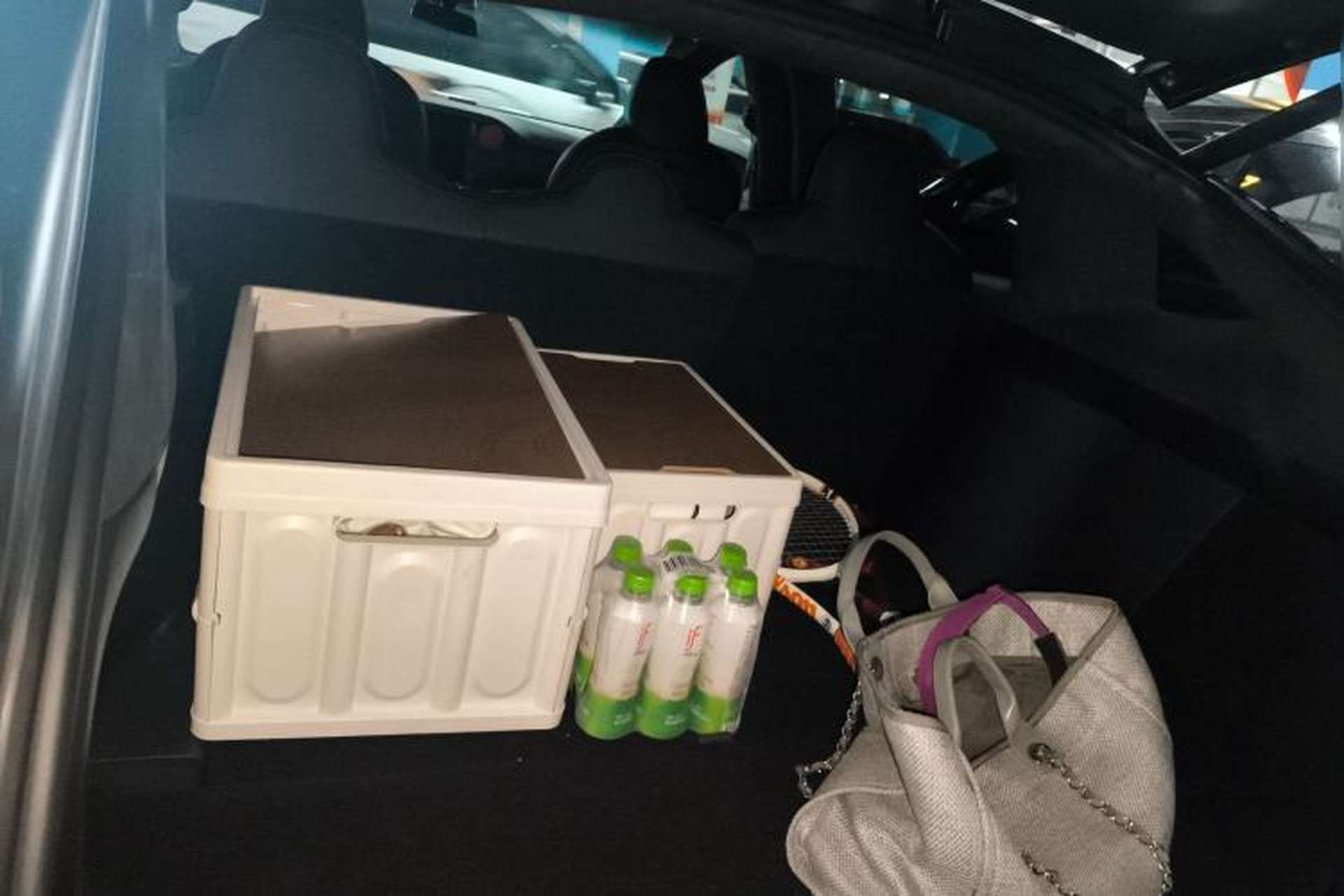 Used Tesla Model X 2019 Long-Range Version Trunk