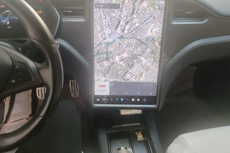 Used Tesla Model X 2019 Performance High-Performance Edition Audio And AC Panel