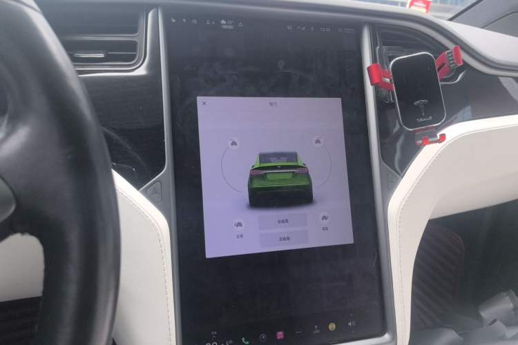 Used Tesla Model X 2019 Performance High-Performance Edition Audio And AC Panel
