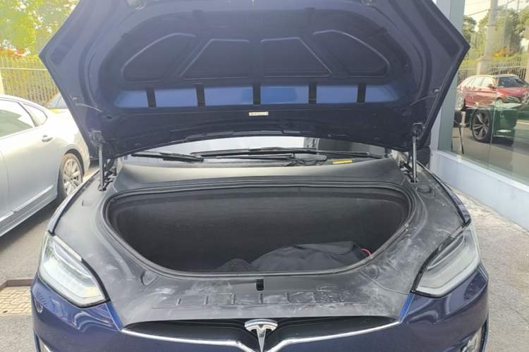 Used Tesla Model X 2019 Long-Range Version Engine Bay