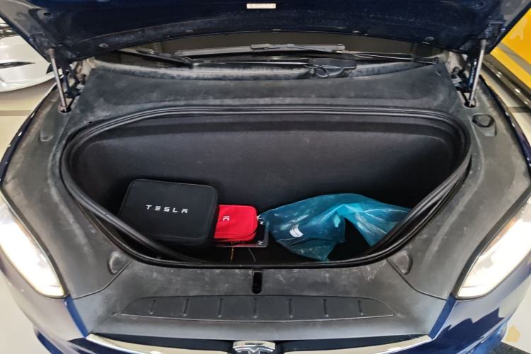 Used Tesla Model X 2019 Long-Range Version Engine Bay