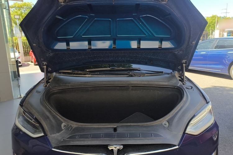 Used Tesla Model X 2019 Long-Range Version Engine Bay