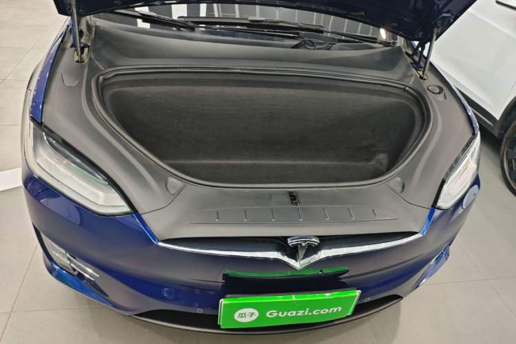 Used Tesla Model X 2019 Long-Range Version Engine Bay