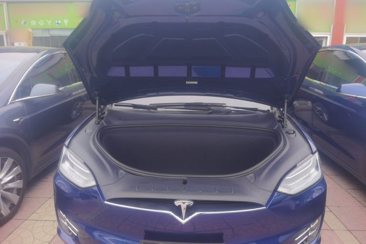 Used Tesla Model X 2019 Long-Range Version Engine Bay