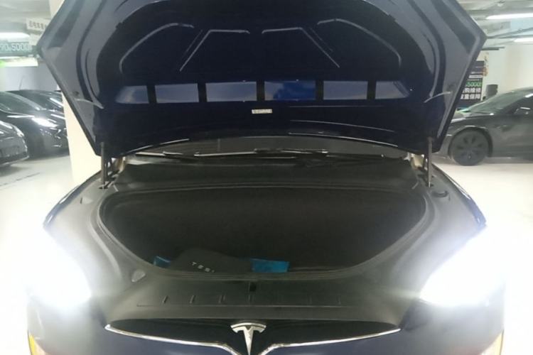 Used Tesla Model X 2019 Long-Range Version Engine Bay