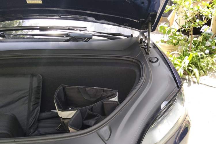 Used Tesla Model X 2019 Long-Range Version Engine Bay Right