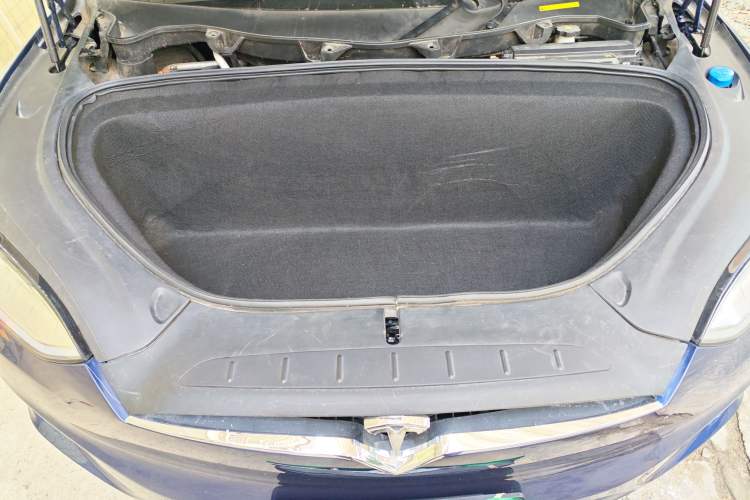 Used Tesla Model X 2019 Long-Range Version Engine Bay