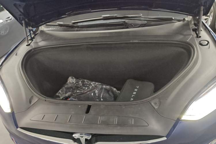 Used Tesla Model X 2019 Long-Range Version Engine Bay