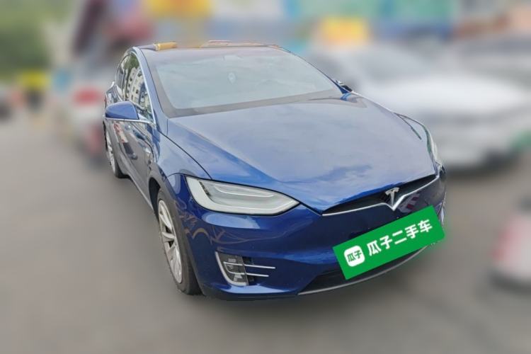Used Tesla Model X 2019 Long-Range Version Front Right 45 Deg