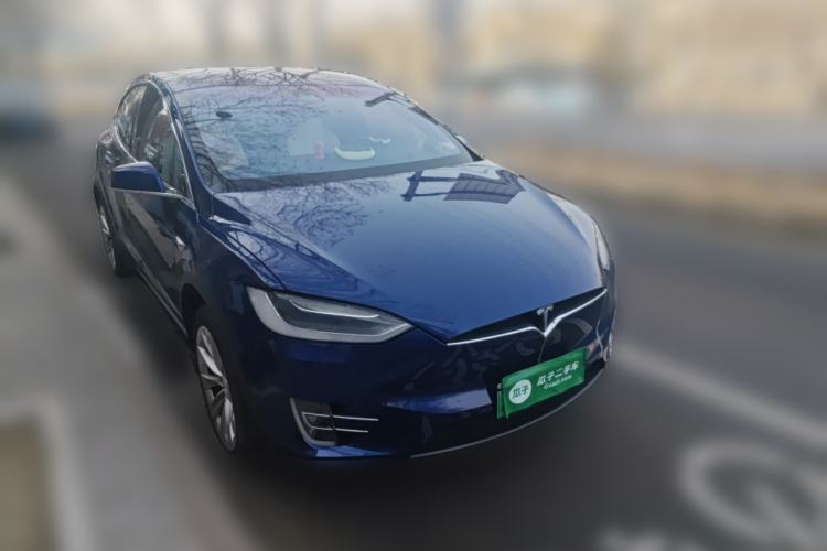 Used Tesla Model X 2019 Long-Range Version Front Right 45 Deg