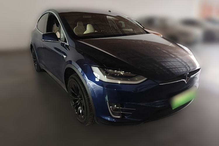 Used Tesla Model X 2019 Long-Range Version Front Right 45 Deg