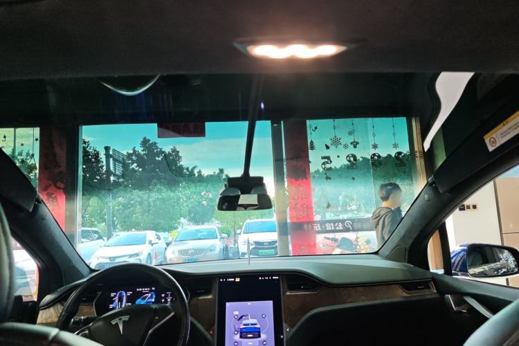 Used Tesla Model X 2019 Long-Range Version Headliner