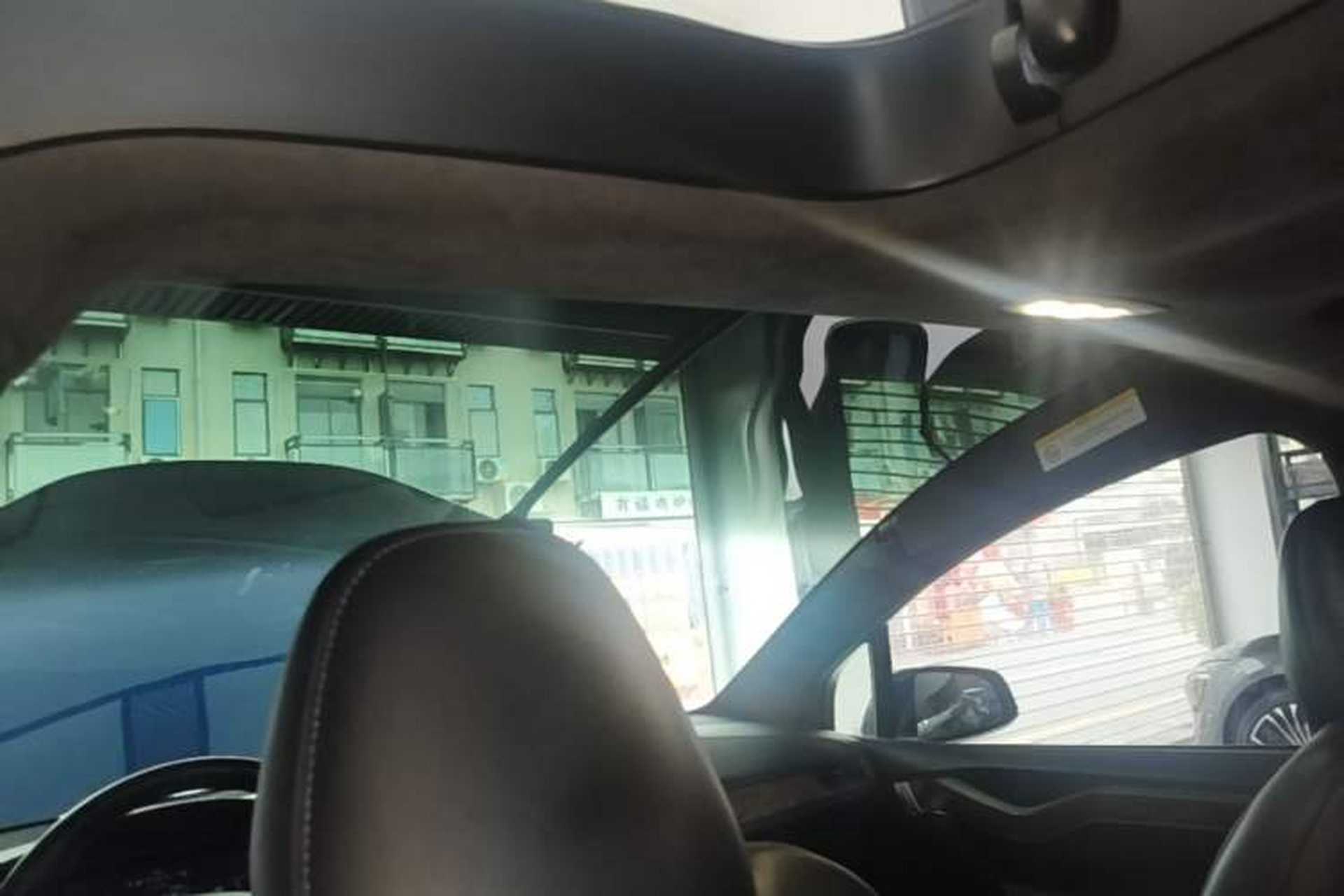 Used Tesla Model X 2019 Long-Range Version Headliner