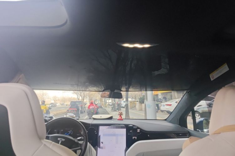 Used Tesla Model X 2019 Long-Range Version Headliner