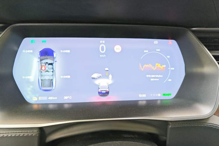 Used Tesla Model X 2019 Long-Range Version Instrument Cluster