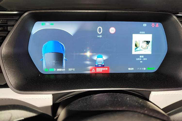 Used Tesla Model X 2019 Long-Range Version Instrument Cluster