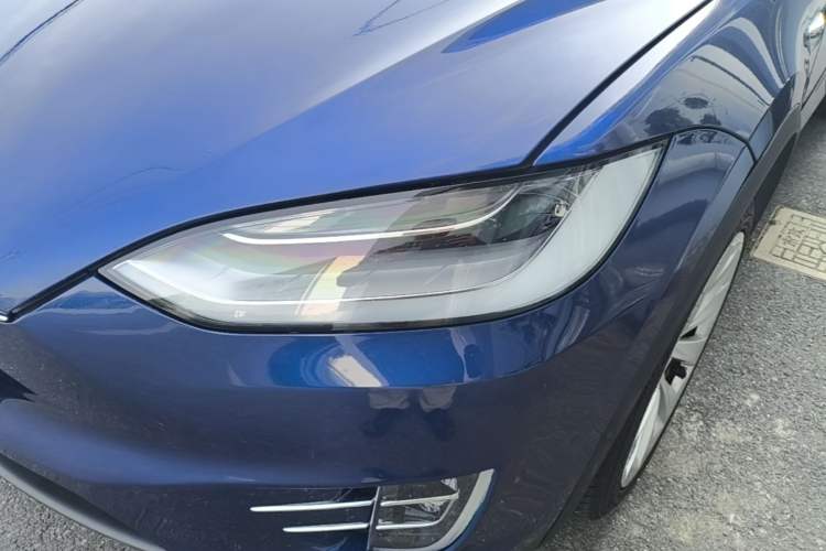 Used Tesla Model X 2019 Long-Range Version Left Front Headlight