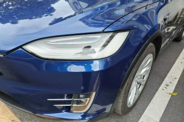 Used Tesla Model X 2019 Long-Range Version Left Front Headlight