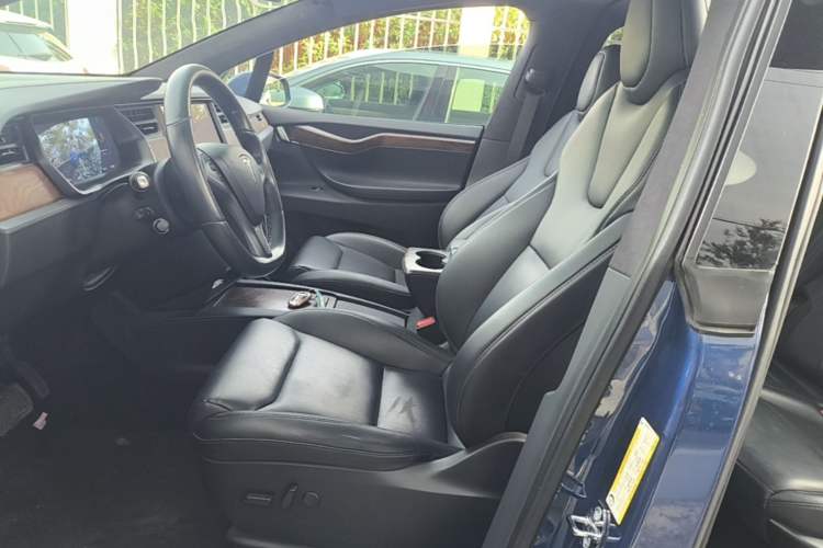 Used Tesla Model X 2019 Long-Range Version Left Front Seat