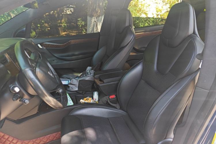 Used Tesla Model X 2019 Long-Range Version Left Front Seat