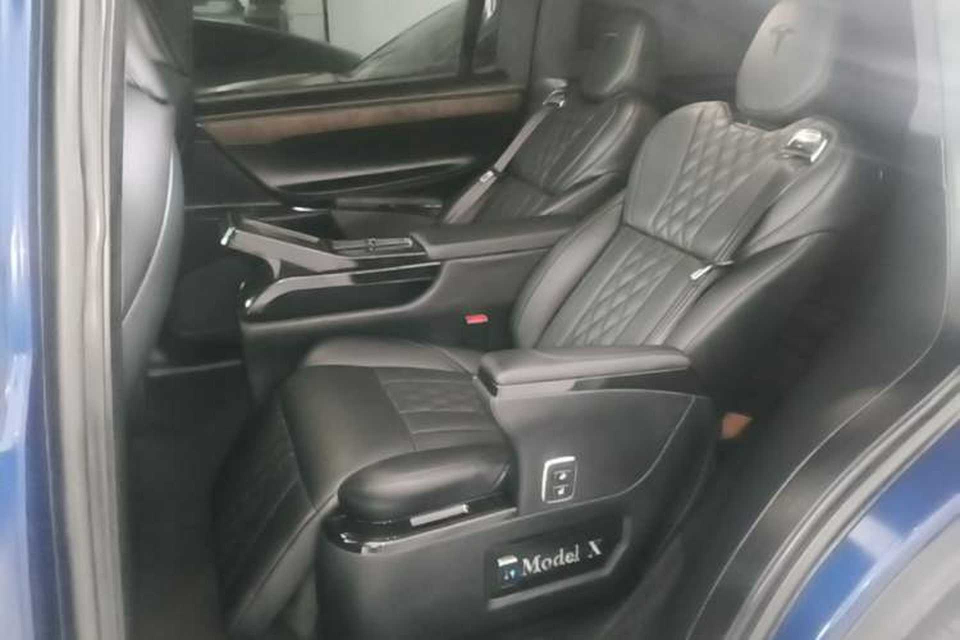 Used Tesla Model X 2019 Long-Range Version Left Rear Seat