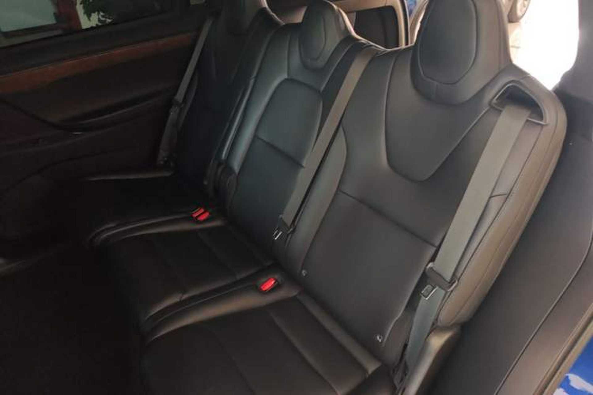 Used Tesla Model X 2019 Long-Range Version Left Rear Seat