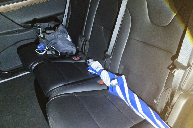 Used Tesla Model X 2019 Long-Range Version Left Rear Seat