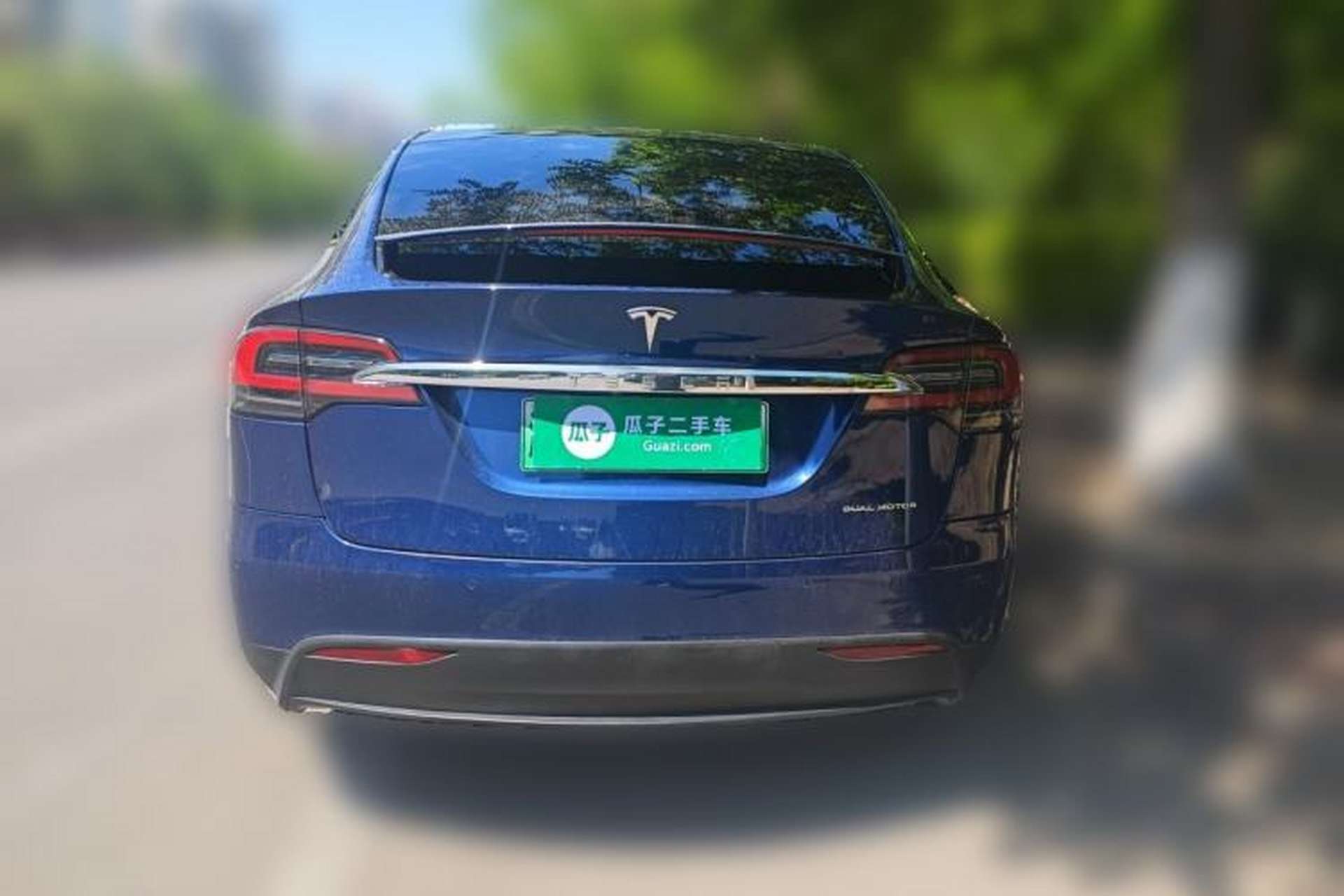 Used Tesla Model X 2019 Long-Range Version Rear