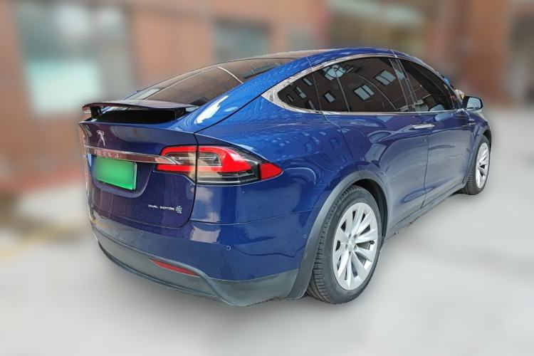Used Tesla Model X 2019 Long-Range Version Rear Right 45 Deg
