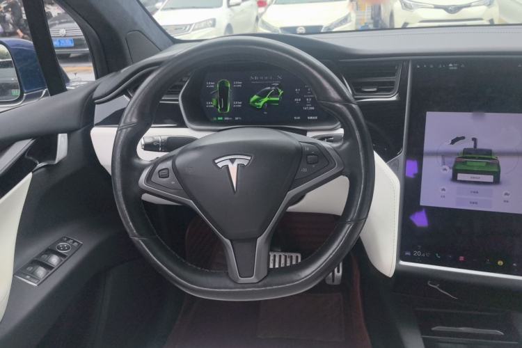 Used Tesla Model X 2019 Performance High-Performance Edition Steering Wheel