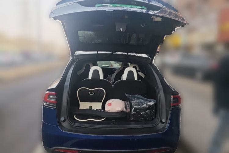 Used Tesla Model X 2019 Long-Range Version Trunk