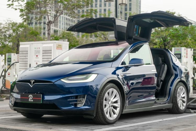 Used Tesla Model X 2019 Long-Range Version Guazi used car, China used car export, Used car for sale, Used cars, Cheapest cars for sale