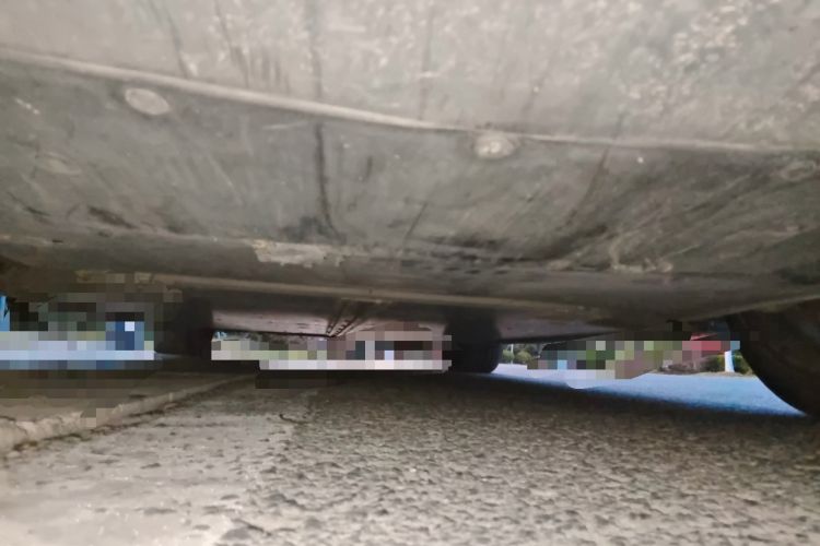 Used Tesla Model X 2019 Long-Range Version Chassis Front