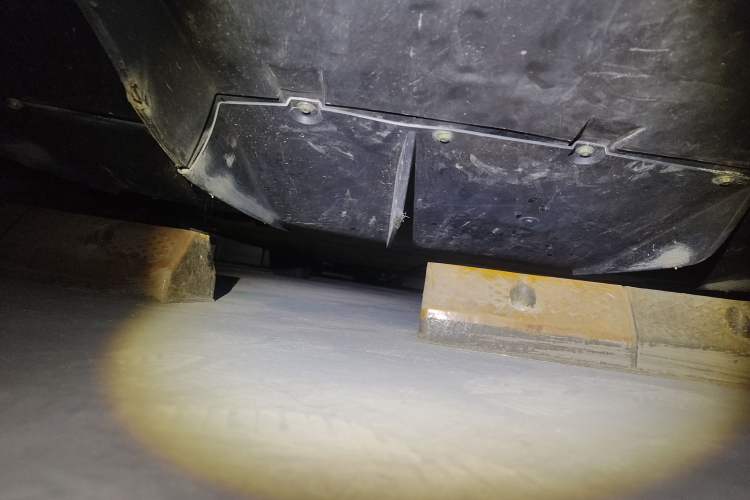 Used Tesla Model X 2019 Long-Range Version Chassis Rear