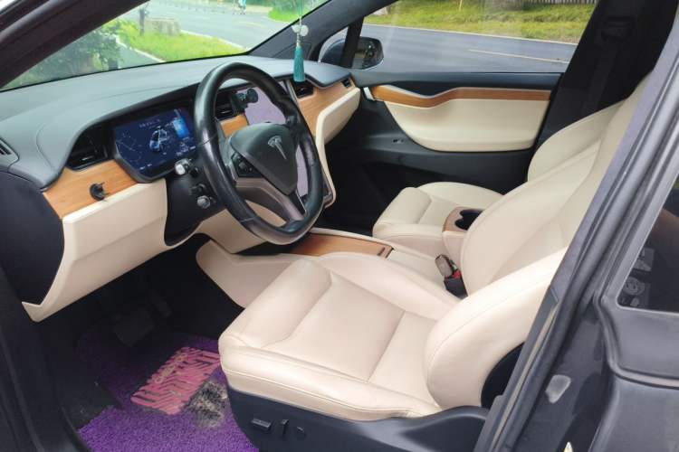 Used Tesla Model X 2019 Long-Range Version Driver Seat