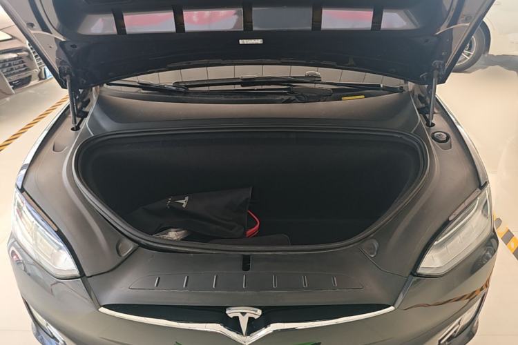 Used Tesla Model X 2019 Long-Range Version Engine Bay