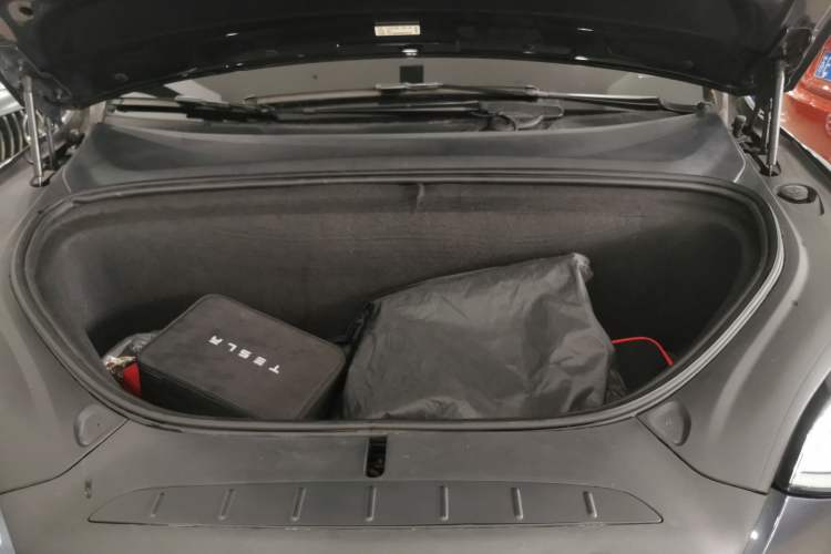 Used Tesla Model X 2019 Long-Range Version Engine Bay