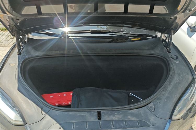Used Tesla Model X 2019 Long-Range Version Engine Bay