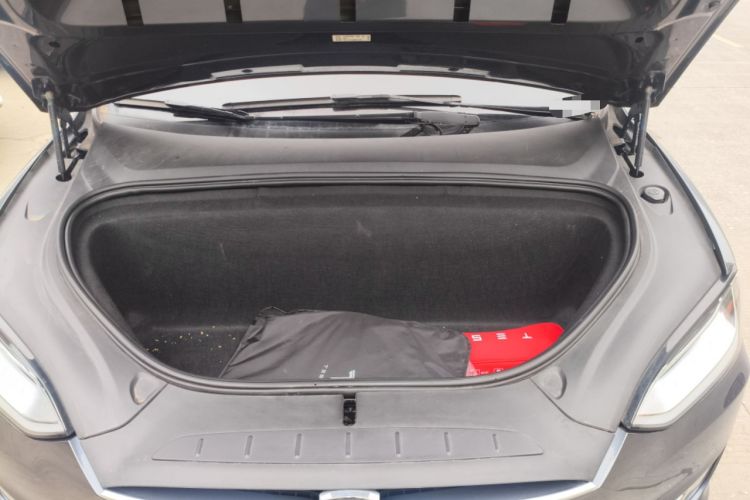 Used Tesla Model X 2019 Long-Range Version Engine Bay