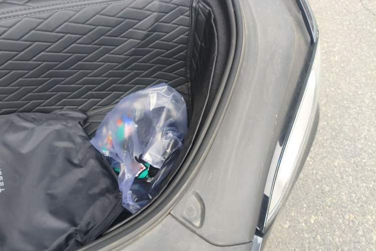 Used Tesla Model X 2019 Long-Range Version Engine Bay Left
