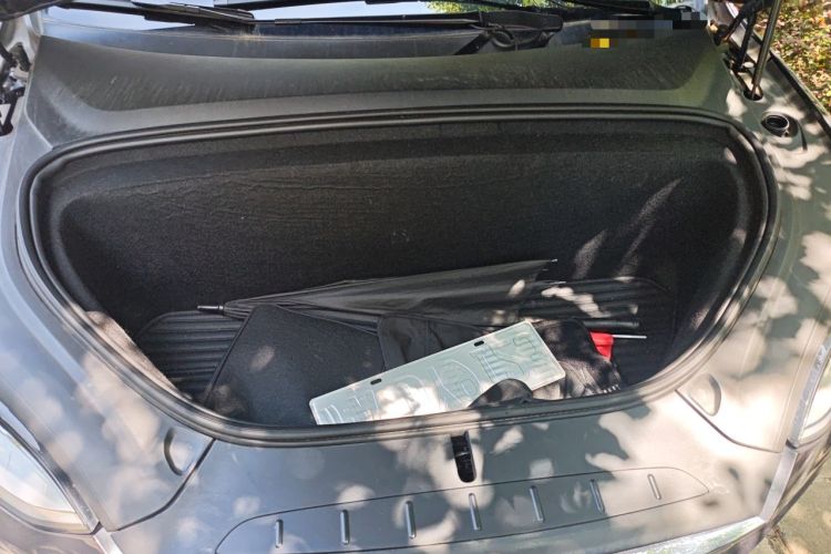 Used Tesla Model X 2019 Long-Range Version Engine Bay