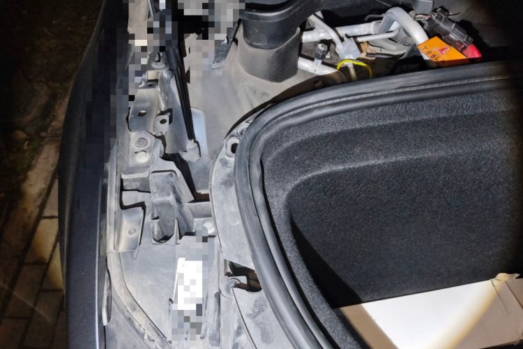 Used Tesla Model X 2019 Long-Range Version Engine Bay Right